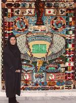 Iran to display World Cup Persian carpet in Seoul, Yokohama